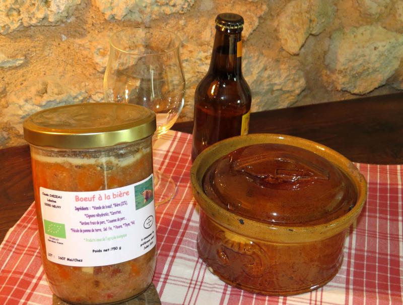 Boeuf à la bière 750g (Claude CHEZEAU)