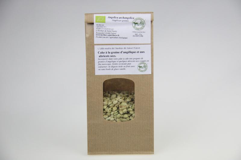tisane : la graine d'angélique (L'Herbier de Saint Fiacre)