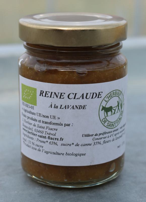 Reine Claude à la lavande (L'Herbier de Saint-Fiacre)