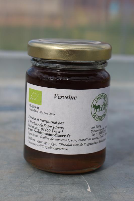 gelée de verveine (L'Herbier de Saint-Fiacre)