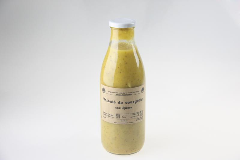 Velouté de courgettes aux épices 1 Litre (L'Echo Potager)