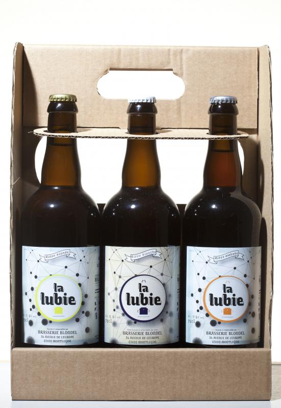 Bière artisanale La Lubie blanche 3 x 75cl - Bière artisanale 