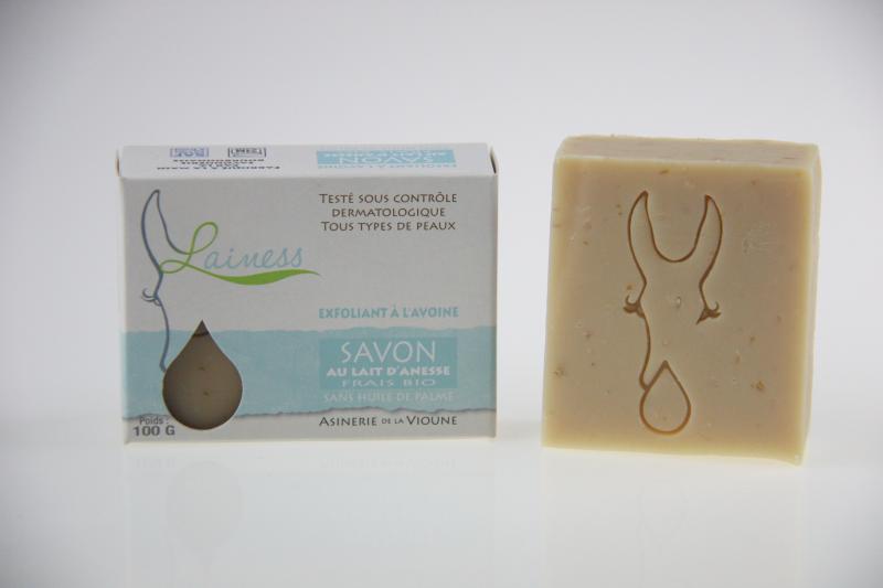 savon au lait d'anesse bio (Asinerie de la Vioune)
