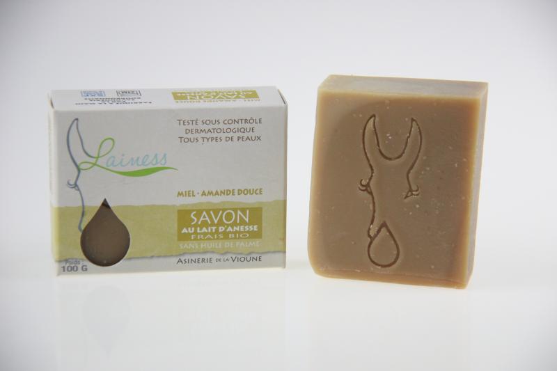 savon au lait d'anesse bio (Asinerie de la Vioune)