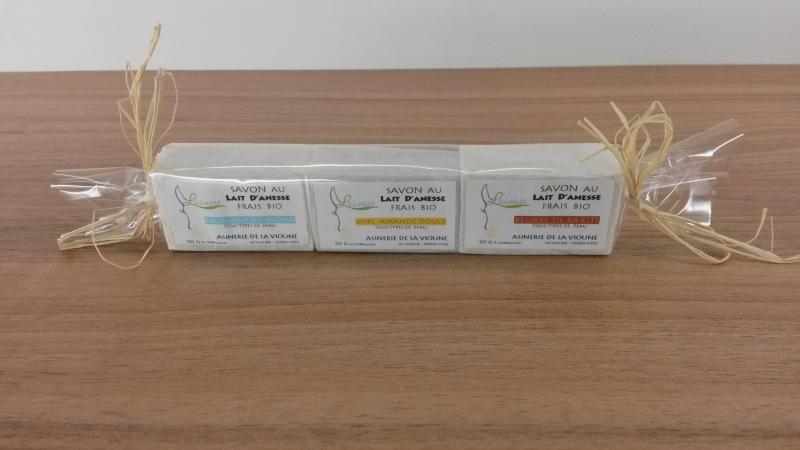 Les minis au lait d'anesse bio (Asinerie de la Vioune)