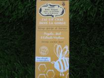 Sirop Propolis Miel Extraits végétaux (Les Ruchers de Saint-Mayeul)