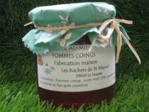 Gelée Pommes-Coings au Miel (Les Ruchers de Saint-Mayeul)