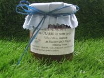Confiture de Rhubarbe au Miel (Les Ruchers de Saint-Mayeul)