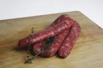 saucisse de veau par 4 minimum 205g (FERME DES BEGUETS)