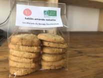 Sablés amande noisette (Biscuits du Bocage Bourbonnais)