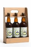 Bière artisanale La Lubie blonde 3 x 75cl (Brasserie Blondel)