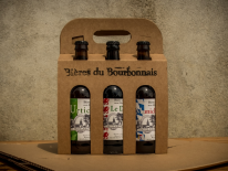 Pack de 6 bières artisanales 33 cl (Brasserie de la Mhotte)