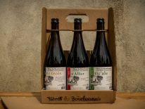 Trio de bières artisanales 75 cl (Brasserie de la Mhotte)