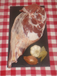 Colis prêt à cuisiner : gigot KORMA (Brebis des Côteaux)