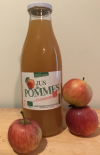 Jus de pommes - Bouteille 1 litre (Domaine de Franchesse)