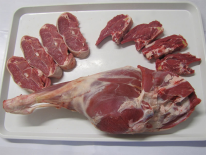 Quart arrière d'agneau de lait pré-commande pour le 1 juin (Elevage du Puits)
