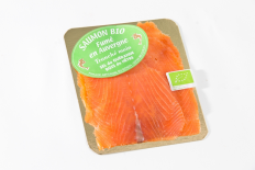 3 tranches saumon Bio fumé 120g (Fumage Artisanal du Sichon)