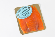 Truite Fumée 160 g (Fumage Artisanal du Sichon)