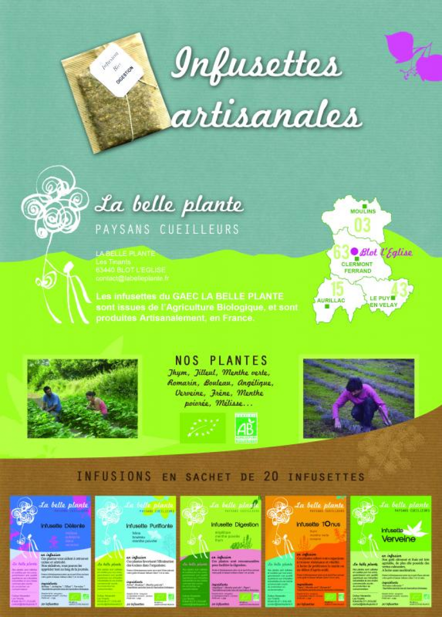 La Belle Plante (Confitures, Miel, Tisanes, Biscuits - Tisanes)