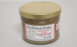 Civet de porc au vin de Saint-Pourçain 400gr (La Ferme de Cintrat)