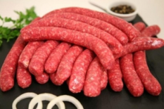saucisse de boeuf par 8 minimum 500g (La Ferme des Béguets)