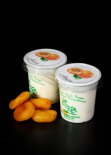 4 yaourts à l'abricot (La ferme du petit Franchesse)