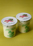 4 yaourts à la rhubarbe (La ferme du petit Franchesse)