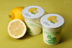 4 yaourts citron (La ferme du petit Franchesse)