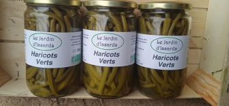 Haricot vert - Bocal de 280g net (Le Jardin d'Issards)