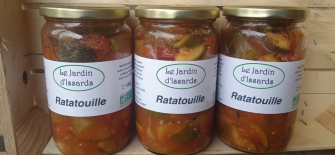 Ratatouille - Bocal de 600g (Le Jardin d'Issards)