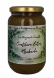 Confiture Extra de rhubarbe (Les vergers de Camille)